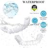 2 Sets False Teeth Set Fake Braces Upper and Lower Jaw, Temporary Dentures Teeth with Mini Tweezers, Clip in Veneers Teeth for Men and Women Instant Confidence Smile view 3