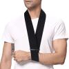 KDJXZ Arm Sling Sling Arm Sling for Shoulder Injury Sling for Arm Support Arm Slings for Broken Wrist Suitable for Men and Women One Size Fits All Immobilizer Supports Wrist Elbow Arm Injury(Black) view 1