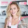 Water Floss Water Flosser Pink for Teeth Cordless Picks Dental Electric Oral Irrigator Portable Cleaner UK with 8 DIY Modes 7 Jets 300ml Tank Waterflosser Rechargeable view 4