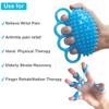 Finger Exerciser Ball Hand Physical Therapy Exercise Balls, Finger and Wrist Grip Strength Trainer for Extension Exerciser, Stroke Recovery, Hand Therapy, Squeeze Stress Relief, Arthritis view 2