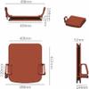 Electric Uplift Seat Assist Cushion Powered Lift Cushion,Help Get up and Sit Down Slowly, Portable and Safe Mobility Aid for Muscle Disease Knees Weak Elderly Malaise Powerless Disabled view 4