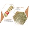 Beavorty Traditional Handwoven Dust Brush Compact Desktop Broom for Home Cleaning Lightweight and Practical Woven Bed Broom for Dust Removal view 3
