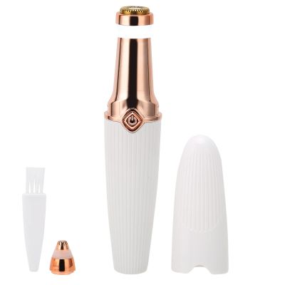 2 in 1 Electric Eyebrow Trimmer, Lipstick Shape Painless Hair Removal Machine, Versatile Hair Removal Tool for Face and Body