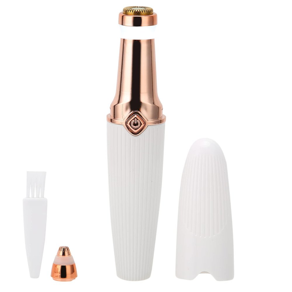 2 in 1 Electric Eyebrow Trimmer, Lipstick Shape Painless Hair Removal Machine, Versatile Hair Removal Tool for Face and Body