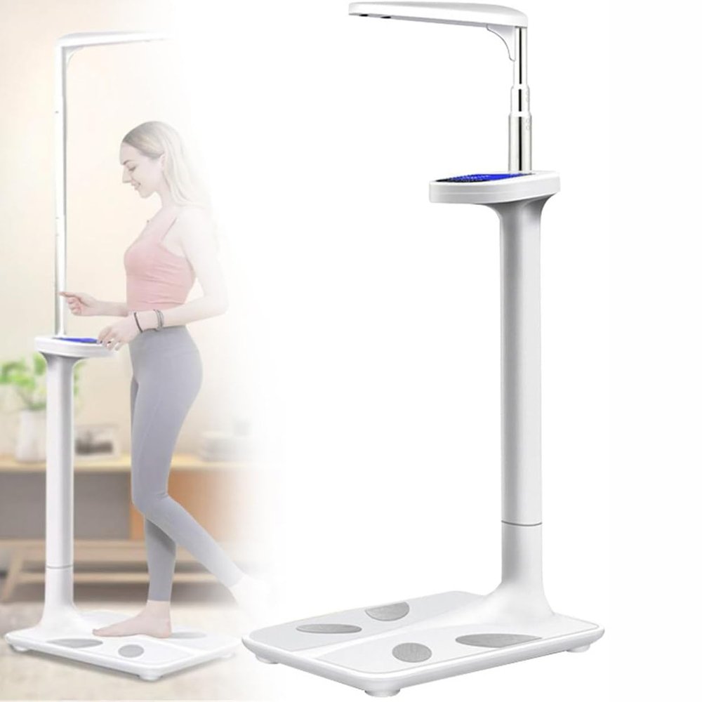 CYMYYDS Multifunction Physician Medical Body Weight Scale, Electronic Height and Weight Scale, High Precision Sensor, Suitable For Gym, Hospital, BMI Measurement Tool