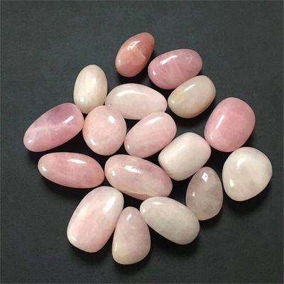 100g Natural Crystals Polished Tumble Stones Gemstones 30-50mm Chakra Balanc (Pink Crystal)