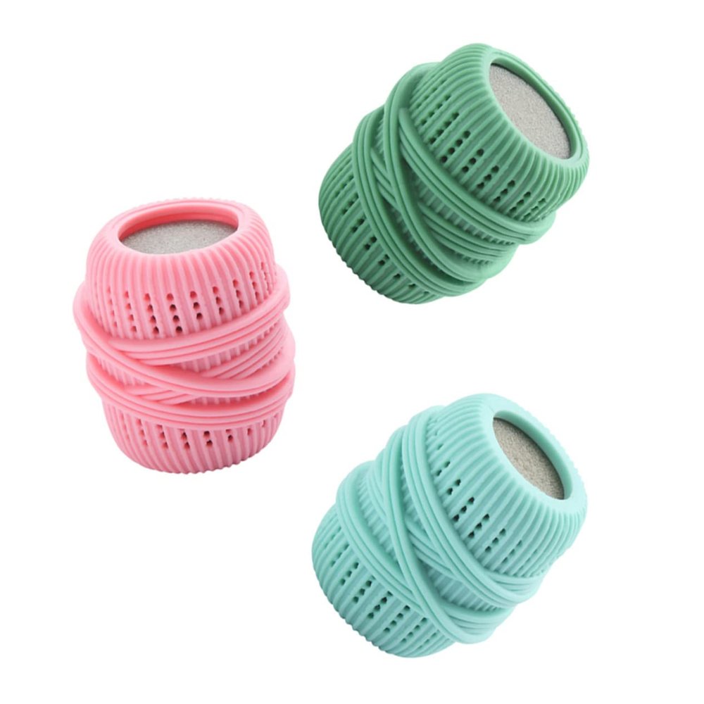 Anneome Laundry Washing Ball 3Pcs Set TPE Sponge Anti-Tangle Dryer Ball for Home Laundry Reusable Hair Remover