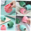 Anneome Laundry Washing Ball 3Pcs Set TPE Sponge Anti-Tangle Dryer Ball for Home Laundry Reusable Hair Remover view 2