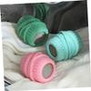 Anneome Laundry Washing Ball 3Pcs Set TPE Sponge Anti-Tangle Dryer Ball for Home Laundry Reusable Hair Remover view 4