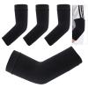 XiangSKY 2 Pair Compression Arm Sleeves Forearm Compression Sleeve for Lymphedema, Varicose Veins, Swelling, Arm Injury, Sports view 1
