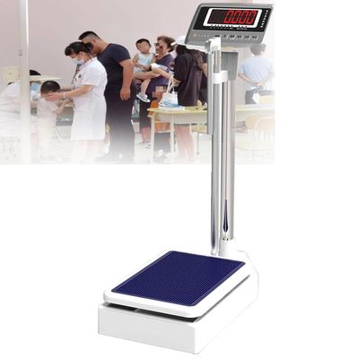CYMYYDS Electronic Height And Weight Scale, 440lbs/200kg Professional Precision Digital Scales, Smart Physician Scale with High-Definition Lcd Display