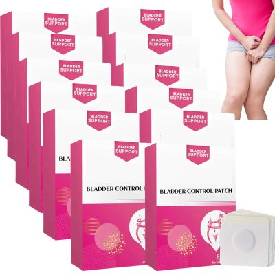URWEIGH Seurico Leakage Urine Patch,Women Urine Leakage Patch,Bladder Control Patch,Postpartum Incontinence Control Patch,Bladder Control & Postpartum Patch for Women (12boxes-72pcs)
