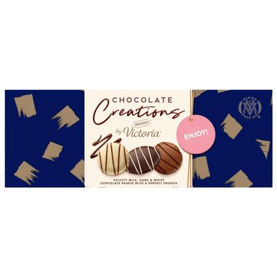 McVitie's Victoria Chocolate Creations Christmas Biscuit Assortment, 95 g (Pack of 1)