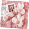 Healeved 2pcs Stereo Rabbit Ear Shaped Eye Mask for Sleeping Adorable Plush Shading Eyepatch for Sleeping Accessories and Eye Patch Comfort view 3