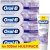 Oral-B 3D White Advanced Luxe Perfection Toothpaste 4 x 100ml Multipack (Packaging mat vary) view 1