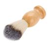 Beard Cleaning Brush, Beard Brush, Portable Men Soft Synthetic Hair Wooden Handle Beard Shaving Brush Barber Salon Tool, Barber Brush view 2