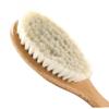 MAGICLULU 2pcs Dense Wool Shaving Brush for Men Curved Handle Hair Brush Barber Shop for Mustache view 2