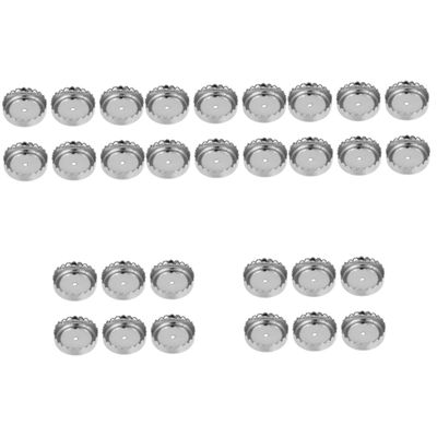 Ciieeo 5sets Bathroom Soap Rest Caps Wall Bar Soap Holder Parts Draining Holder Supplies 6pcs*5