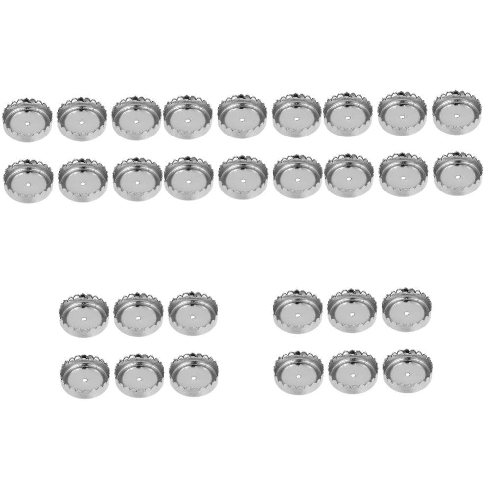 Ciieeo 5sets Bathroom Soap Rest Caps Wall Bar Soap Holder Parts Draining Holder Supplies 6pcs*5