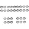 Ciieeo 5sets Bathroom Soap Rest Caps Wall Bar Soap Holder Parts Draining Holder Supplies 6pcs*5 view 1