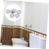 Ciieeo 5sets Bathroom Soap Rest Caps Wall Bar Soap Holder Parts Draining Holder Supplies 6pcs*5 view 4