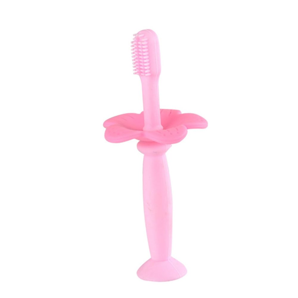 Beaupretty 2pcs Silicone Toothbrush for Manual Training Toothbrush Bristles Protective Baffle for Boy Girl Oral Care