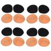 FRCOLOR 8pairs Antiskid Front Sole Shoes Pads High-Heeled Shoes Pads Foot for Comfortable Walking and Standing Hard Floors view 1