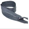 1pc Grey Plastic Zip Size #5 Open-End Single Slider Resing Zipper Plastic Teeth Fastener One-Way Puller Replacement for Jackets Coats (35cm (13.7) Long) view 2