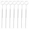 7Pcs Dental Mirror for Teeth Inspection Stainless Steel Oral Mirrors view 1
