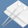 7Pcs Dental Mirror for Teeth Inspection Stainless Steel Oral Mirrors view 3