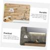 Ciieeo 4pcs Magnetic Soap Holder for Wall Bathroom Kitchen Draining Bar Soap Holder Shelf for Shower Sink Area view 4