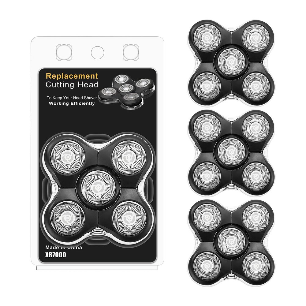 DODAER Shaver Replacment Heads Compatible with Remington Balder Pro XR7000 Head Shaver (3 Packs)