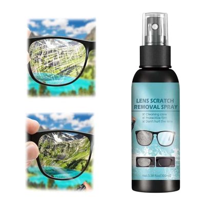 2024 New Lens Scratch Remover,Eye Glass Cleaners Spray,Eyeglass Scratch Remover,Scratch Remover for Sunglasses,Eyeglass Cleaning Tools for Lenses Screens,Sunglass Scratch Remover (1PC)
