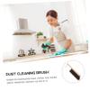 Beavorty Solid Wood Bristle Bed Brush and Sofa Brush with Handle for Bedroom and Quilt Cleaning Household Portable Cleaning Tool for Home and Hotel Use view 4
