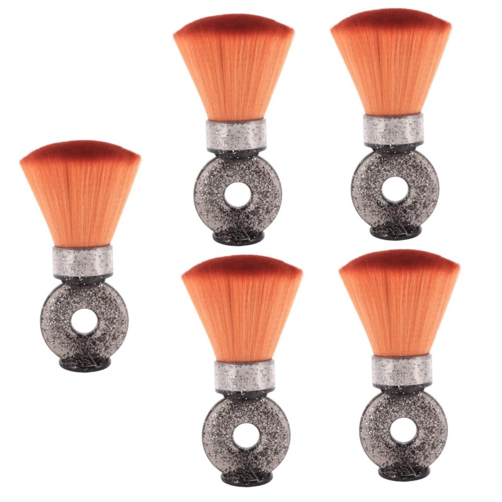 Beaupretty 5pcs Beard Brush for Men Barber Salon Hair Cutting Cleaning Brush for Shaving Routine