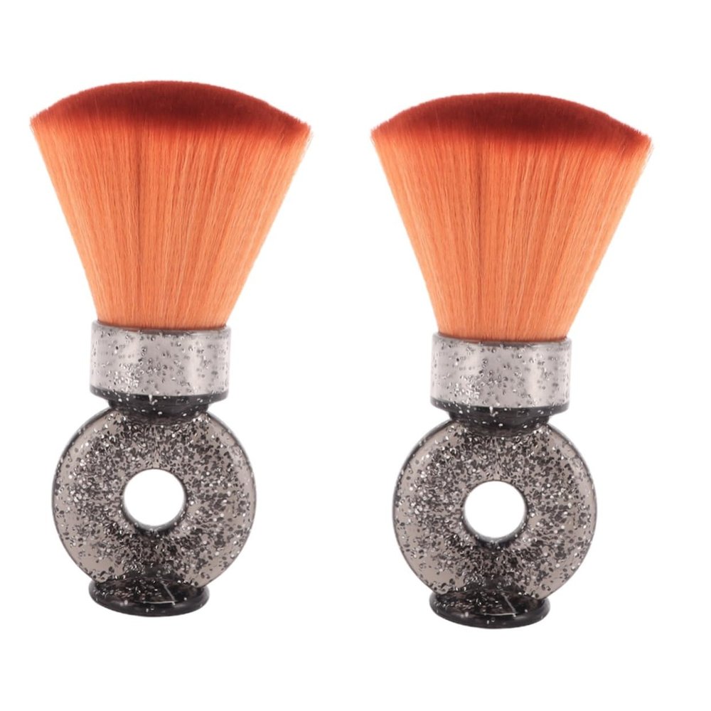 Beaupretty 2pcs Beard Brush Men Shaving Brush for Beard Grooming Barber Salon Hair Cutting