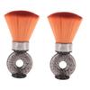 Beaupretty 2pcs Beard Brush Men Shaving Brush for Beard Grooming Barber Salon Hair Cutting view 1