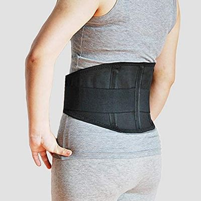 ZJDNBVZS Posture Corrector Lumbar Traction Belt Posture Corrector Back Support Relieve Back Pain Orthopedic Waist Protection Girdle Corrector Humpback Support Brace (Size : Large) (XX) favorite gift