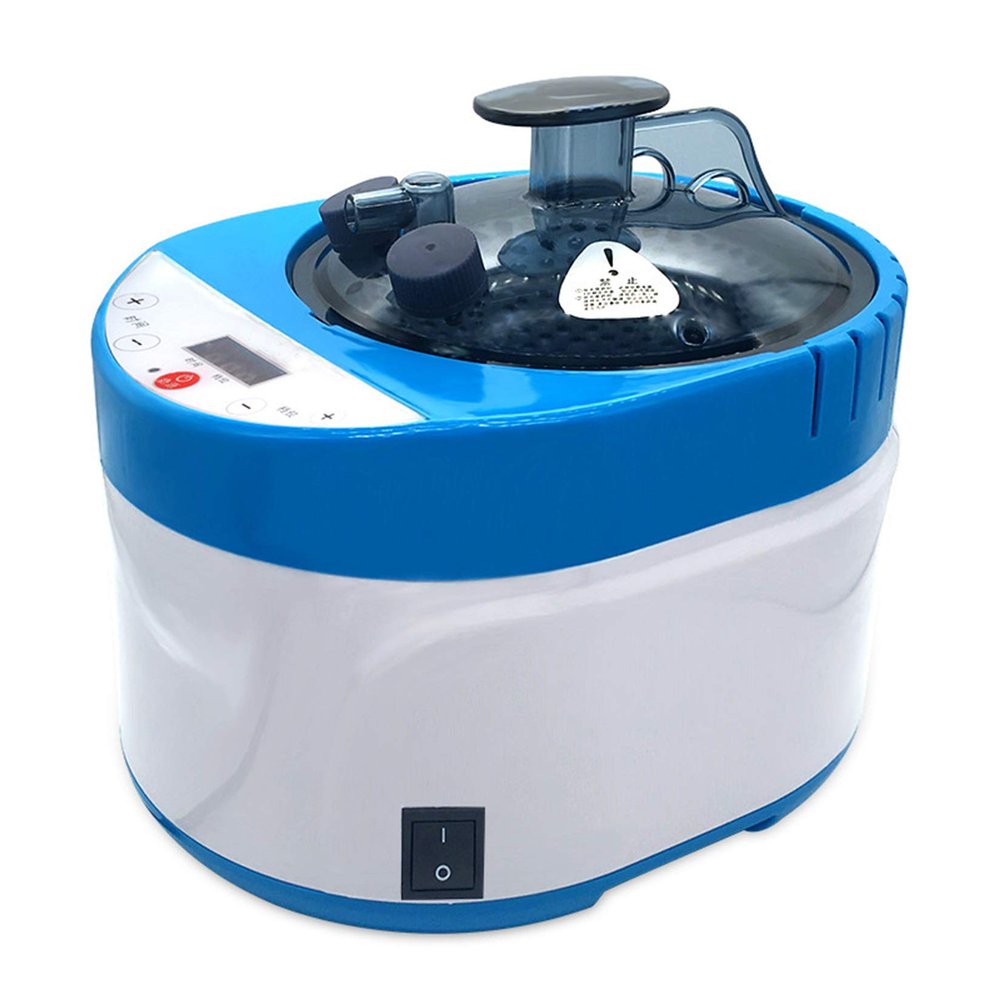 4L Sauna Pot Portable Sauna Steamer, Steam Generator with Remote Control Steam Sauna Accessories Spa Machine with Timer Display for Body Detox