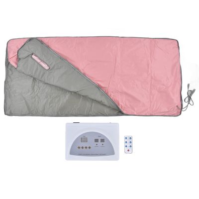 Sauna Blanket, 650W Smart Sauna Blanket, Far Infrared Sauna Blanket Sauna Detox Blanket Fatigue Relief Reach Out Sauna Blanket with Remote Control Sauna Therapy Blanket for Home/Beauty Salon/Spas
