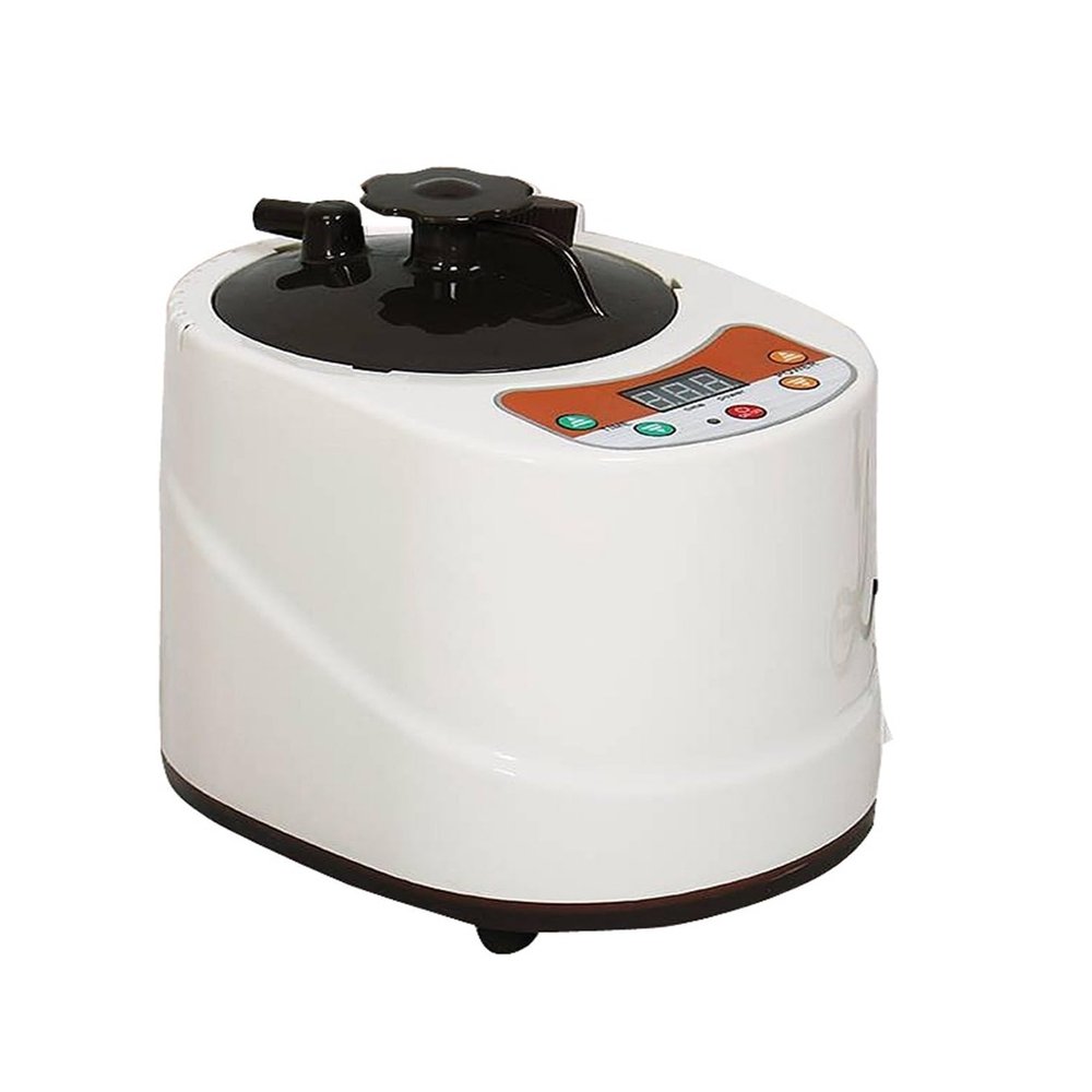 Fast Heating Sauna Heater,Environmentally-Friendly Portable 2L Sauna Steamer Sauna Accessories Pot, Stainless Steel Sauna Steam Generator Fumigation Machine For Home Easy to Install, Easy to Control S