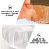 Sauna Blanket, Sauna Bags, 50PCS Plastic Sheeting for Body Wrap Used Inside a Far Infrared Sauna Blanket, 86x47 Inch Plastic Sauna Blanket Liners for Use In Saunas view 4