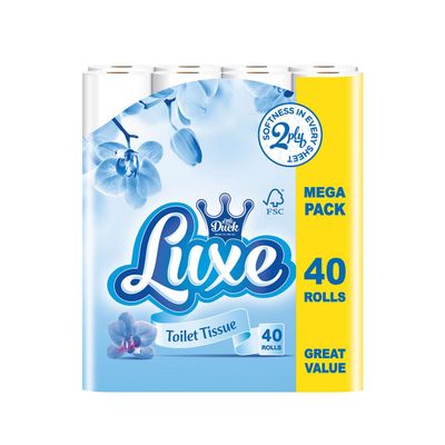 Little Duck Luxe Toilet Tissue 2 Ply Softness in Every Sheet 40 Rolls