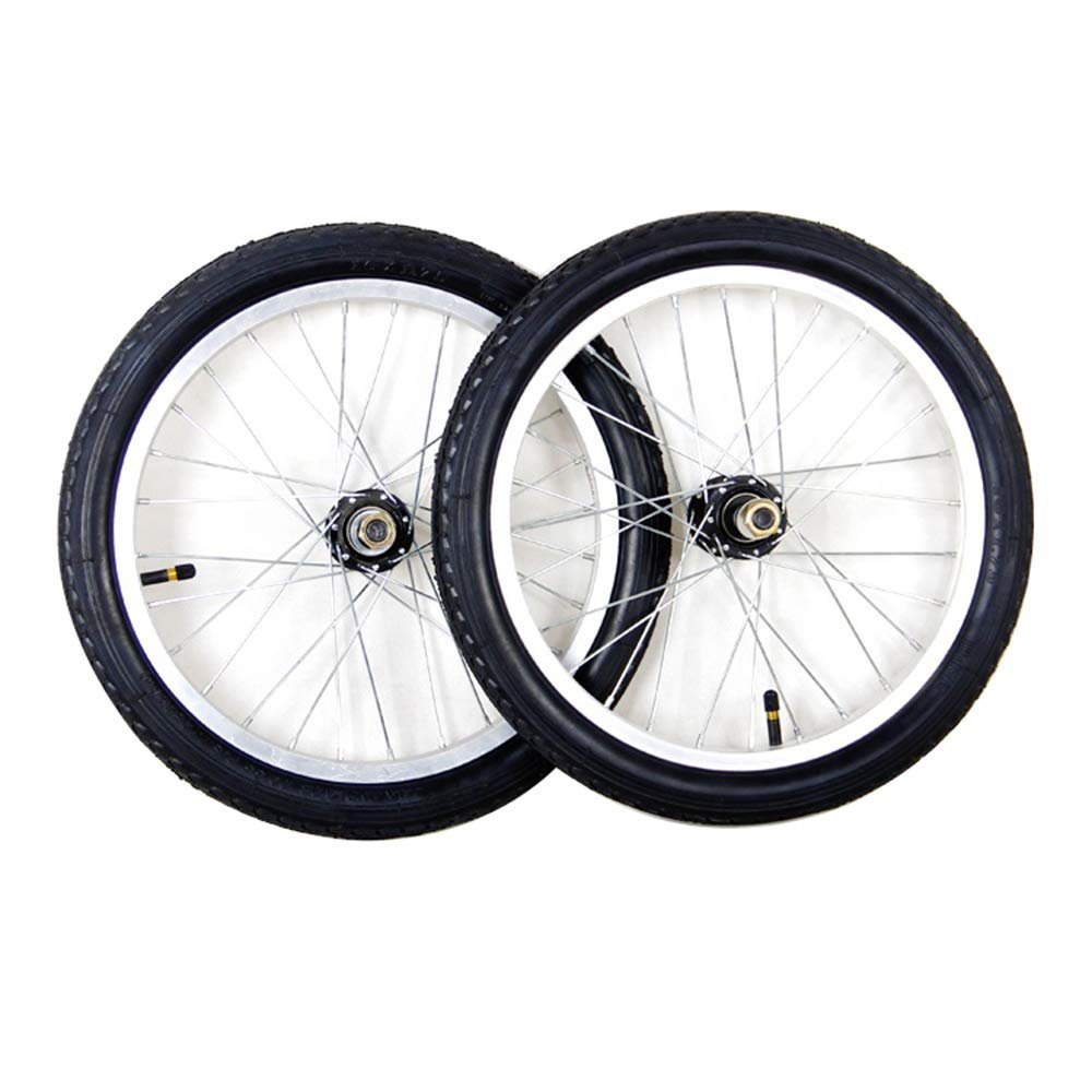LecMy Wheelchair Accessory Rear Wheel Tire 16 inch 16 * 1.75 Solid Tire Wheelchair Wheel Rear Big Wheel Pneumatic Tire Universal Wheel/Iatable Wheel