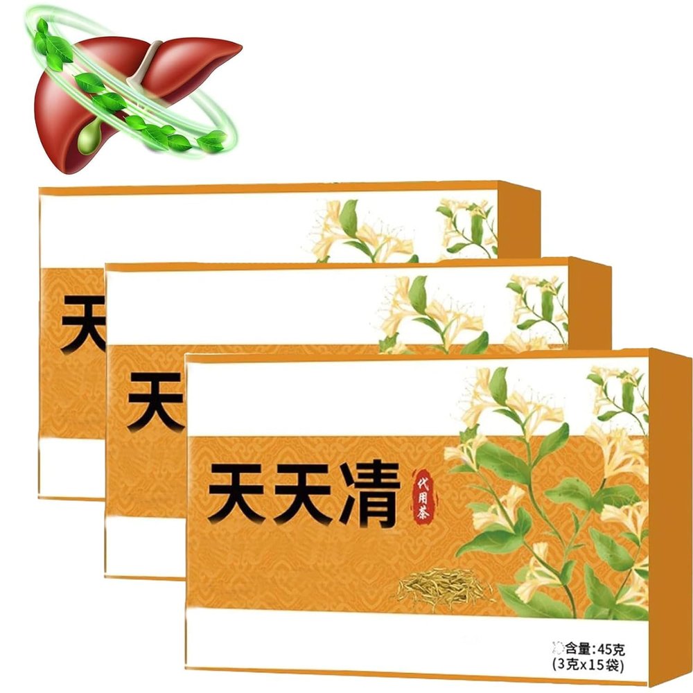 Daily Liver Nourishing Herbal Tea,Everyday Herbal Tea,Everyday Nourishing Liver Tea,Drink Everyday Nourish Everyday,Chinese Liver Tea,Herbal Tea For Liver,Tian Tian Qing Cha (3 Box)