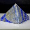 Natural Crystal Natural Lapis Lazuli Gemstone Pyramid Energy Quartz Crystal Tower Reiki Healing Gift (Size : 5-5.5cm) view 2
