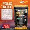 Folic Acid Tablets 400 mcg - 90 Vegan Vitamin B9 Tablets Folic Acid 400g Pregnancy Care - Normal Function of Immune System and Reduce Tiredness and Fatigue - Made in The UK by PROELITE view 4