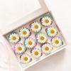 22 x Pre-Cut Cream Daisy Flower Gerbera Edible Wafer Cupcake Toppers Cake Decoration Decor view 1