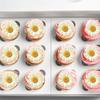 22 x Pre-Cut Cream Daisy Flower Gerbera Edible Wafer Cupcake Toppers Cake Decoration Decor view 4