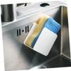 TOPBATHY 3pcs Sponge Holder Drain Rack Kitchen Sink Storage Basket Suction Cup Basket for Kitchen Sink Accessories Organize Sponges and Scrubbers view 3
